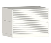 Somos especialistas en archivadores planeros metalicos M-PL. Archivadores planeros metalicos M-PL en Madrid y Toledo.