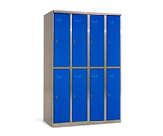 Somos especialistas en taquillas inoxidables fenolicas para vestuarios. Taquillas inoxidables fenolicas en Madrid y Toledo.