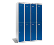 Taquillas metalicas de ancho 300 y 2 puertas.