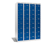 Taquillas metalicas de ancho 300 y 8 puertas.